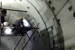宁波地铁堵漏现场视频